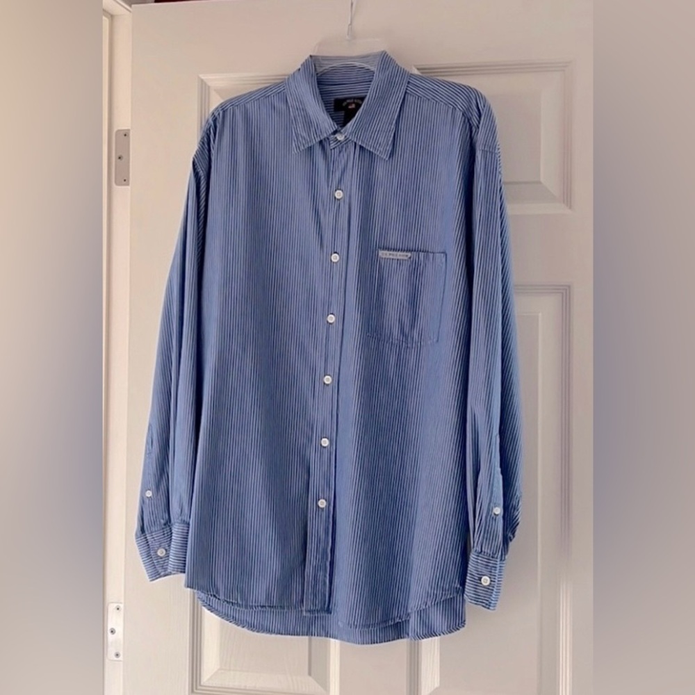 U.S. Polo Association long sleeve button down shirt with breast pocket-Large